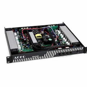 เพาเวอร์แอมป์ 1U 2/4 แชนแนล 400W ระดับมืออาชีพ สำหรับ<span class=keywords><strong>ลำโพง</strong></span> PA ใน<span class=keywords><strong>ห้อง</strong></span><span class=keywords><strong>ประชุม</strong></span> ระบบเสียงสำหรับการ<span class=keywords><strong>ประชุม</strong></span> - Product Image 1