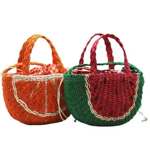 Hot Selling Faux Fur Winter Women Handbags Cute Plush Multicolor Tote Bag Mongolian Faux Fur Bag