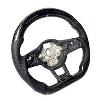 Volante Deportivo de Fibra de Carbono con Luces LED, Modelo Actualizado, para Volkswagen VW Golf MK5 MK6 MK7 7.5 GTI GTD R Polo GTI CC Passat Tiguan