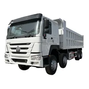 Used Howo Dump Truck 8X4 Type 12 Wheels Heavy Truck Mining Transport Tipper Trucks For Sale
