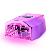 2024 nouveau Design dégradé couleur 98W Portable sans fil Pro Cure LED lampe à ongles soleil UV Led Gel sèche lampe à ongles pour salon de manucure