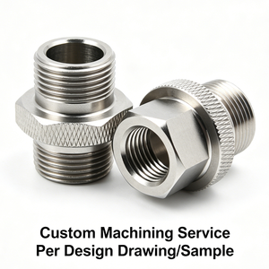 ข้อต่อเกลียวเพลาหกเหลี่ยมสำหรับชาย/หญิงทำจากสเตนเลสสตีล CNC - Product Image 1