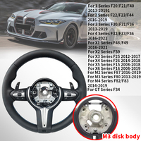 Kit de Carrocería Personalizado, Volante de Cuero Redondo para BMW X3 X4 X5 X6 F10 F20 F30 F32 F34 F36 E90 E87 E70