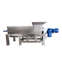 Presse à vis de déshydratation pour vinaigre de distillateur, résidus de vin de riz et sciure de bois/biomasse, modèle le plus vendu