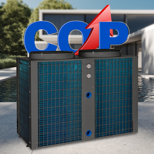 Không khí-to-nước bơm nhiệt làm mát và sưởi ấm nước nóng Hồ bơi bơm nhiệt nước nóng biến tần - Product Image 5