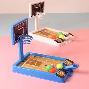 Máy bắn súng <span class=keywords><strong>mini</strong></span> đồ chơi trẻ em trong nhà và ngoài trời trò chơi bóng rổ tương tác thực hành quà tặng câu đố cho trẻ em - Product Image 3