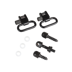 Kit de Eslinga Giratoria de Aleación de Zinc de Alta Resistencia con Tornillos de Doble Tipo, Tamaño 40mm, Óxido Negro, Liberación Rápida, Accesorio Táctico para Exteriores - Product Image 5