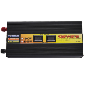 <span class=keywords><strong>Convertisseur</strong></span> de <span class=keywords><strong>batterie</strong></span> de <span class=keywords><strong>voiture</strong></span> solaire Kungf Solar, onduleur DC/AC 12V 230VAC à onde sinusoïdale pure 5% (300W-2000W) - Product Image 1