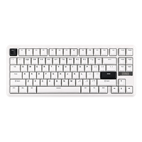 Clavier de jeu mécanique EPOMAKER TH85, sans fil tri-mode, fixation Gasket, disposition 75%, touches MDA à échange à chaud avec bouton rotatif pour Win/Mac