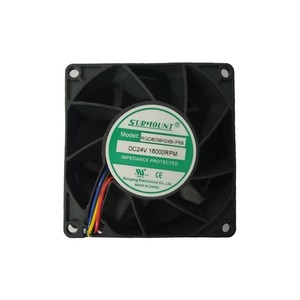Ventilador Axial Surmount de 12 Pulgadas, 2900 rpm, con Rodamiento de Bolas, Módulo de Potencia Industrial para Rack de Servidor - Product Image 2