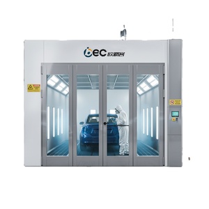 Cabina di Verniciatura per Auto OBEC <span class=keywords><strong>DS3</strong></span> con Bruciatore Diesel, Illuminazione LED, Certificazione CE, <span class=keywords><strong>Dimensioni</strong></span> Personalizzabili, Capacità di Cottura Vernici Auto, Potenza 12/24kW - Product Image 1