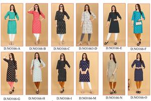 Ensemble Kurta en coton de qualité supérieure pour femmes indiennes, vêtements ethniques élégants, disponible en gros, prix d'exportation, fabricant - Product Image 6