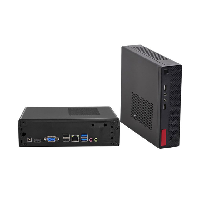 New Portable Gaming Mini PC Full Set Intel Core I5 4th Gen 8GB-16GB DDR3 RAM SSD+HDD Storage Windows 10/11 Customizable