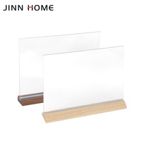 Cadre photo décoratif de table en bois MDF format A4 avec base en hêtre et couvercles en plexiglas, respectueux de l'environnement et traité UV, vente en gros