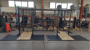 Rack de Potencia para Gimnasio Fabricado en Fábrica, Rig de Pared Personalizado para Gimnasio, Jaula de Potencia Comercial para Crossfit - Product Image 5