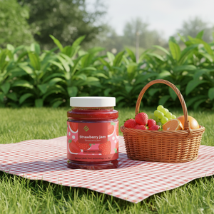 นมชาไข่มุก<span class=keywords><strong>สต</strong></span>รอว์เบอร์รีเพื่อสุขภาพ บรรจุขวด 1 กก. ส่วนผสมสำหรับเครื่องดื่มและของหวานโฮมเมด - Product Image 3