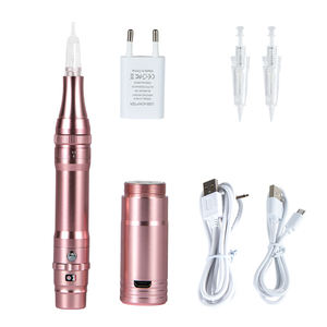Stylo à tatouer sans fil à batterie lithium avec aiguilles à cartouche pour maquillage permanent - Acier inoxydable pour <span class=keywords><strong>machine</strong></span> - Product Image 3
