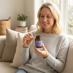 Cápsulas de Suplemento Dietético Probiótico con Resveratrol para la <span class=keywords><strong>Menopausia</strong></span> - Soporte Energético Antioxidante, Reduce los Brotes de Calor/Sudores Nocturnos Hormonales - Product Image 4