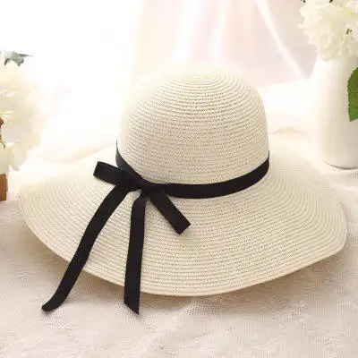 Wide Brim Large Brim Floppy Girls Straw Hats Summer Women Sun Beach Hat