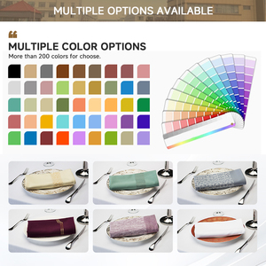 Serviettes en tissu tissé <span class=keywords><strong>de</strong></span> qualité supérieure, résistantes à l'usure, durables, aspect coton et soie, pour cantines, usage en gros, fabrication SIWEI - Product Image 3