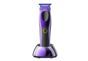 MIOCO M9689 nouvelle <span class=keywords><strong>tondeuse</strong></span> à cheveux écran LCD lame en céramique bleue 9000 tr/min moteur BLDC type-c charge 3H autonomie magnétique facile à nettoyer - Product Image 4
