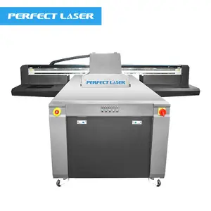 3 In 1 Inkjet Farbe Weißlack UV-Flach bett drucker Digitale Keramik fliesen druckmaschine