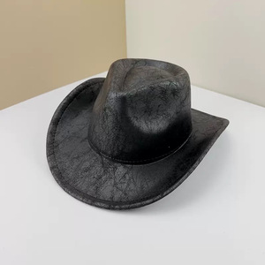 Celebración Festival <span class=keywords><strong>de</strong></span> música Accesorios <span class=keywords><strong>de</strong></span> disfraces Sombreros <span class=keywords><strong>de</strong></span> vaquera <span class=keywords><strong>de</strong></span> ala ancha Sombrero <span class=keywords><strong>de</strong></span> vaquero <span class=keywords><strong>de</strong></span> gamuza para adultos - Product Image 3