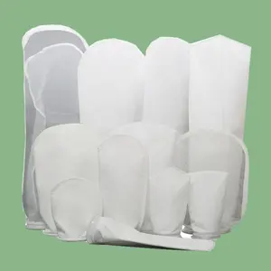 PP PE Nylon 7" X 32" Liquid Filter Bag Suppliers Polyester Liquid Filter Bags For Aquarium Filter Socks