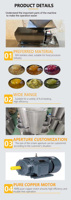 Mango Zaadverwijderaar Machine Stro Pulping Fruitmachine Kleine Fruitpulpmachine