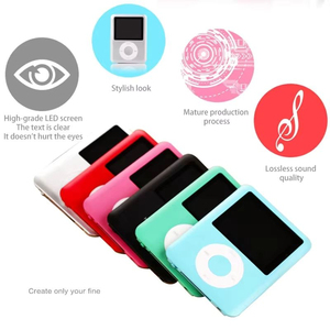 เครื่องเล่น MP3 แบบพกพา ตัวเครื่องโลหะ ไม่มีหน้าจอ เหมาะสำหรับนักเรียน ออกกำลังกาย ฟังเพลง พร้อมปุ่มควบคุมใช้งานง่าย - Product Image 6