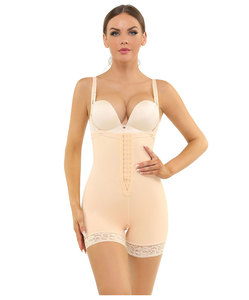 Fajas Colombianas sin Costuras con Busto Abierto, Alta Compresión, Control de Abdomen, Levantamiento de Glúteos, Moldeador Corporal para Mujer, Uso Diario, Fiestas, Postparto - Product Image 3