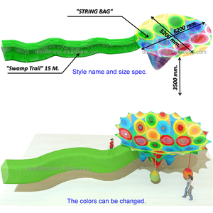 Área de Juegos Interior Personalizable para Niños, Atractivo Juego de Cuerdas de Nylon Tejidas a Crochet, Equipo de Juegos Combinado <span class=keywords><strong>Ernesto</strong></span> Neto - Product Image 2