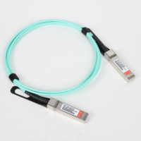 Cable AOC de 10G para Mellanox/Mikrotik/Cisco Switch, SFP+ a SFP+, OM3, 1/3/5/7/15/20M, LSZH, Cable Óptico Activo