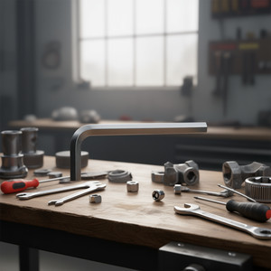 Llave hexagonal en forma de L de 280 mm de longitud para uso mecánico de precisión - Product Image 3