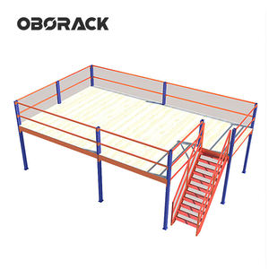 מותאם אישית מתלה מתכת רב-רמה mzzanine משרד לופט פלטפורמה אחסון נשלף מדף עליית גג לאחסון - Product Image 1