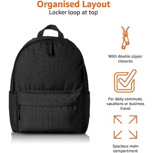 Sac à dos polyvalent avec un design classique durable, des compartiments spacieux et des bretelles rembourrées réglables pour une utilisation quotidienne - Product Image 2
