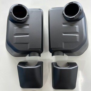 Toyota FJ Cruiser Rearview Mirror Covers Electroplated Black Full Set <b>Engineering</b> <b>Plastics</b> For Car Exterior Protection - Product Image 1