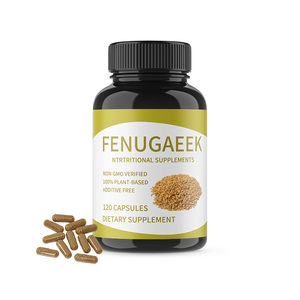 OEM/ODM Hoge Kwaliteit Gezondheidszorg Fenegriekzaad <span class=keywords><strong>Capsules</strong></span> Fenegriek Supplement - Product Image 1
