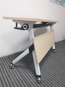 Mesa de entrenamiento y silla plegable, mesa de reunión de actividad moderna Simple, mesa y silla de aprendizaje para adultos - Product Image 6