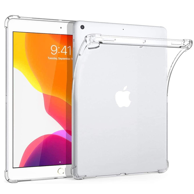 Case for 9.7 Inch iPad 5th /6th (2017/2018)& iPad Air 1/2/iPad Pro 9.7 Reinforced Corners Cover for iPad 5 / iPad 6 TPU Case