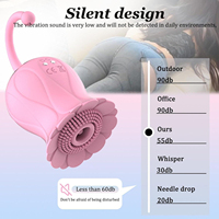 Vibrateur à succion pour mamelons et clitoris, modèle tournesol, jouet sexuel pour femmes adultes