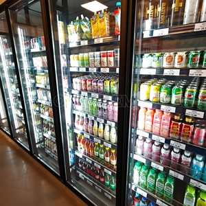 Cámara Frigorífica con Puerta de Vidrio de <span class=keywords><strong>6</strong></span>, 8 y 10 Puertas, Exhibidor Refrigerado con Puerta de Vidrio para Supermercado - Product Image 2