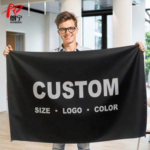 Quảng Cáo Khuyến Mại Cờ 3X5FT Polyester Bông Tùy Chỉnh Cờ Hai Mặt Kích Thước Lớn Tùy Chỉnh Cờ Với Logo Tùy Chỉnh In - Product Image 1