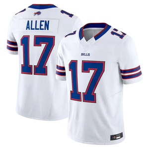 Jersey Sepak Bola Jahitan Khusus Pria # 17 # 14 # 12 # 11 # 27 Seragam Olahraga Biru Merah Putih Amerika XL Kaos Pertandingan Cepat Kering - Product Image 2