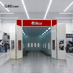 <span class=keywords><strong>Extracteur</strong></span> de cabine de <span class=keywords><strong>peinture</strong></span> automobile 72 pièces 24 kW avec chauffage électrique, brûleur diesel, homologué CE et lampe LED - Product Image 4