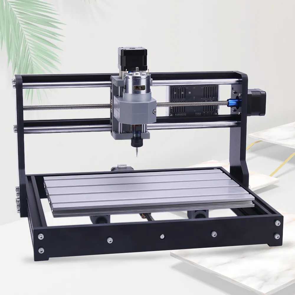 Mini enrutador de madera CNC 3018 Pro, máquina de grabado láser 2 en 1 de 3 ejes, gran oferta