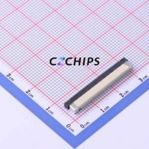 FPC-0.5AS-50PWBH20 FFC/FPC Connector SMD,P=0.5mm Connector Drawer Type Top Contact 50P 0.5mm - Product Image 2