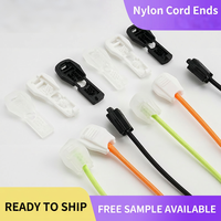 En stock – Clip de cordon de lacet antidérapant, réglable, coloré, en nylon et plastique plaqué sans nickel, 36*15mm, Zhejiang Chine