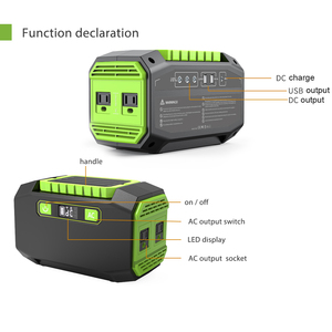 Estación de Energía Portátil de 2000W, Batería Lifepo4 de 300W, Generador de 600W/500W, Generador Solar para el Hogar, Camping y Actividades al Aire Libre - Product Image 5