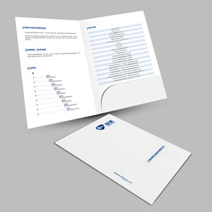 Manufacture Custom Waterproof Branded 9 x 12 <strong>File</strong> <strong>Folder</strong> For <strong>Document</strong> - Product Image 3